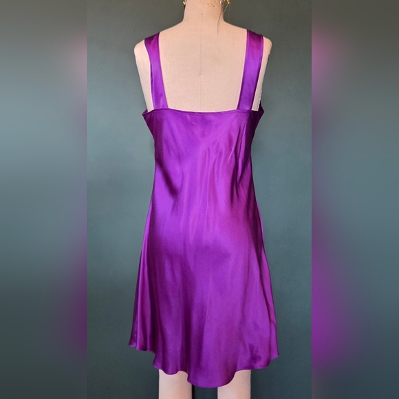 Silk Slip Dress - Picture 3 of 10